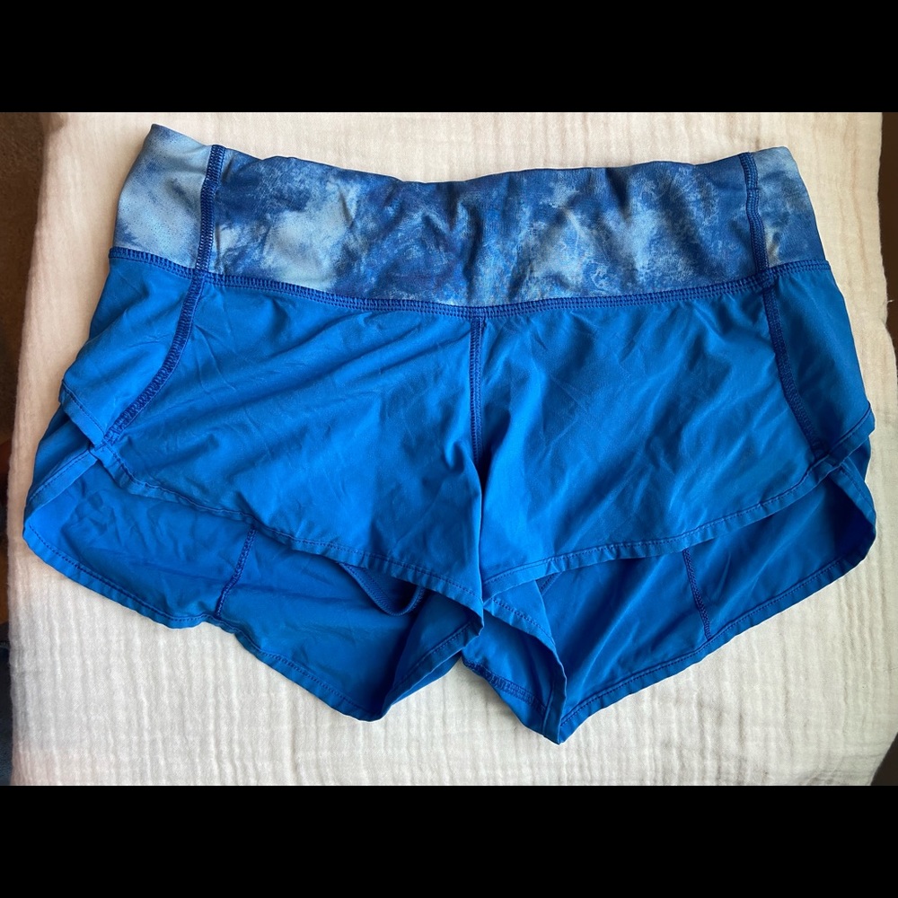 Blue Lululemon Speed Ups